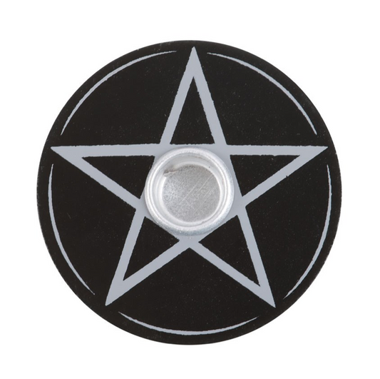 Pentagram candle holder