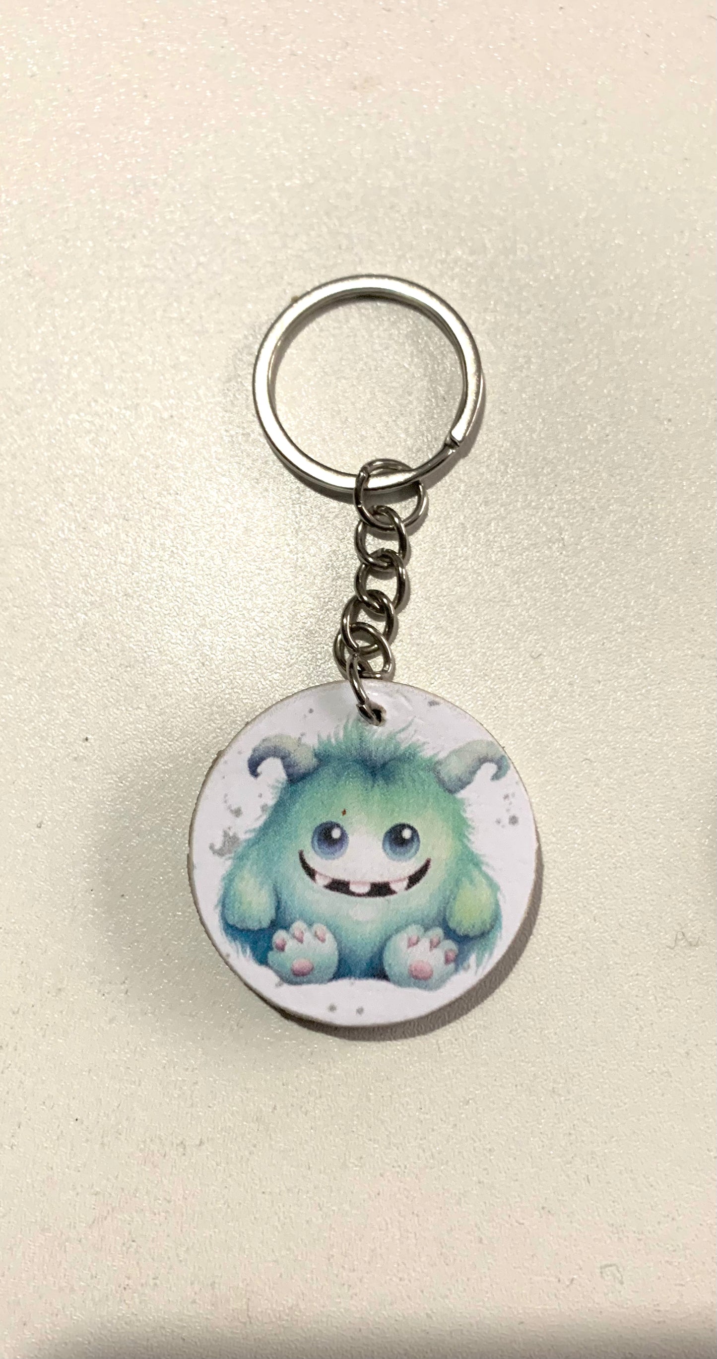 Cute monster keyrings