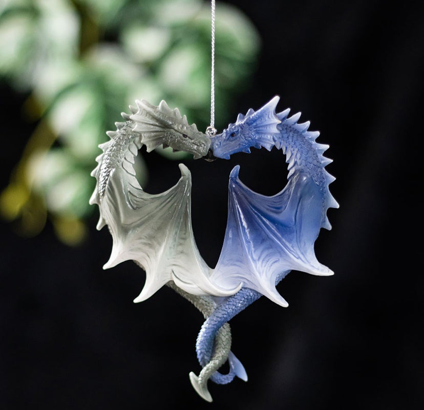 Anne stokes Dragon heart hanging ornament