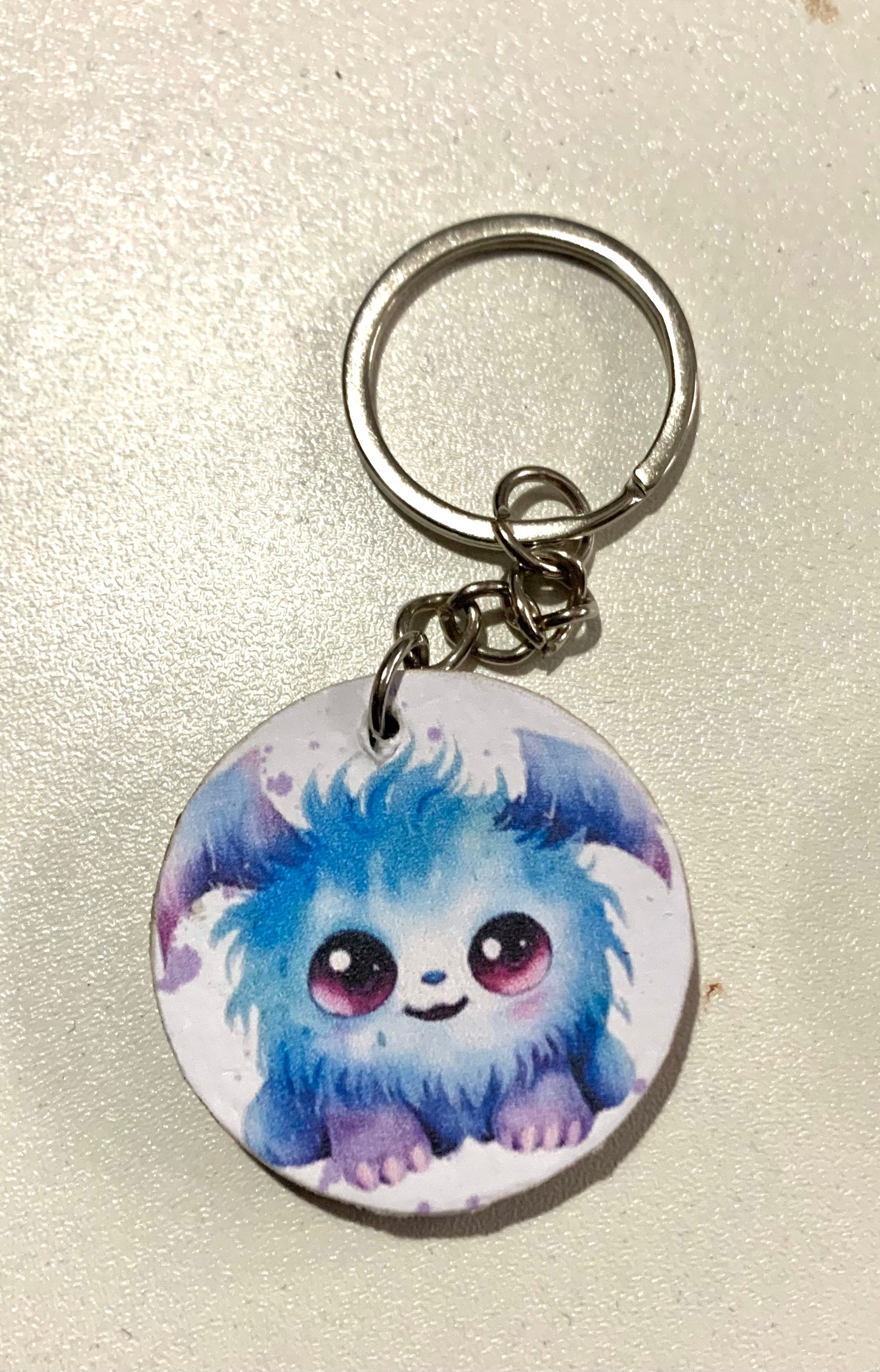 Cute monster keyrings