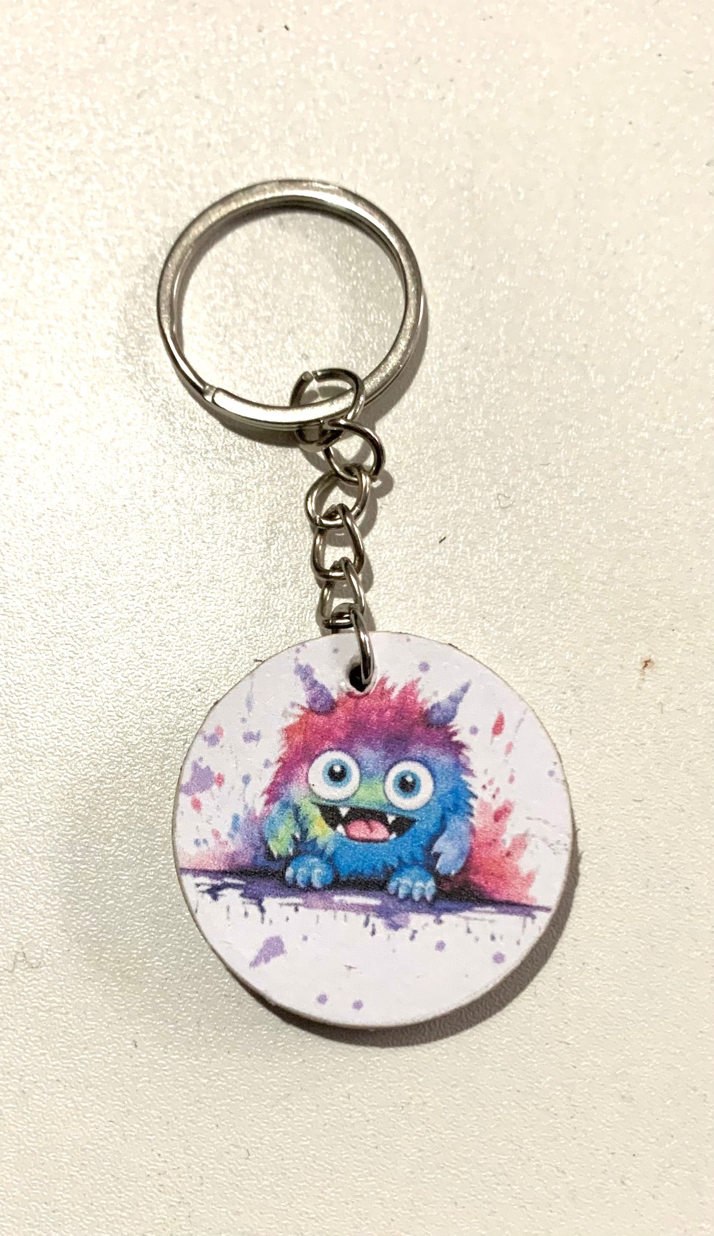 Cute monster keyrings