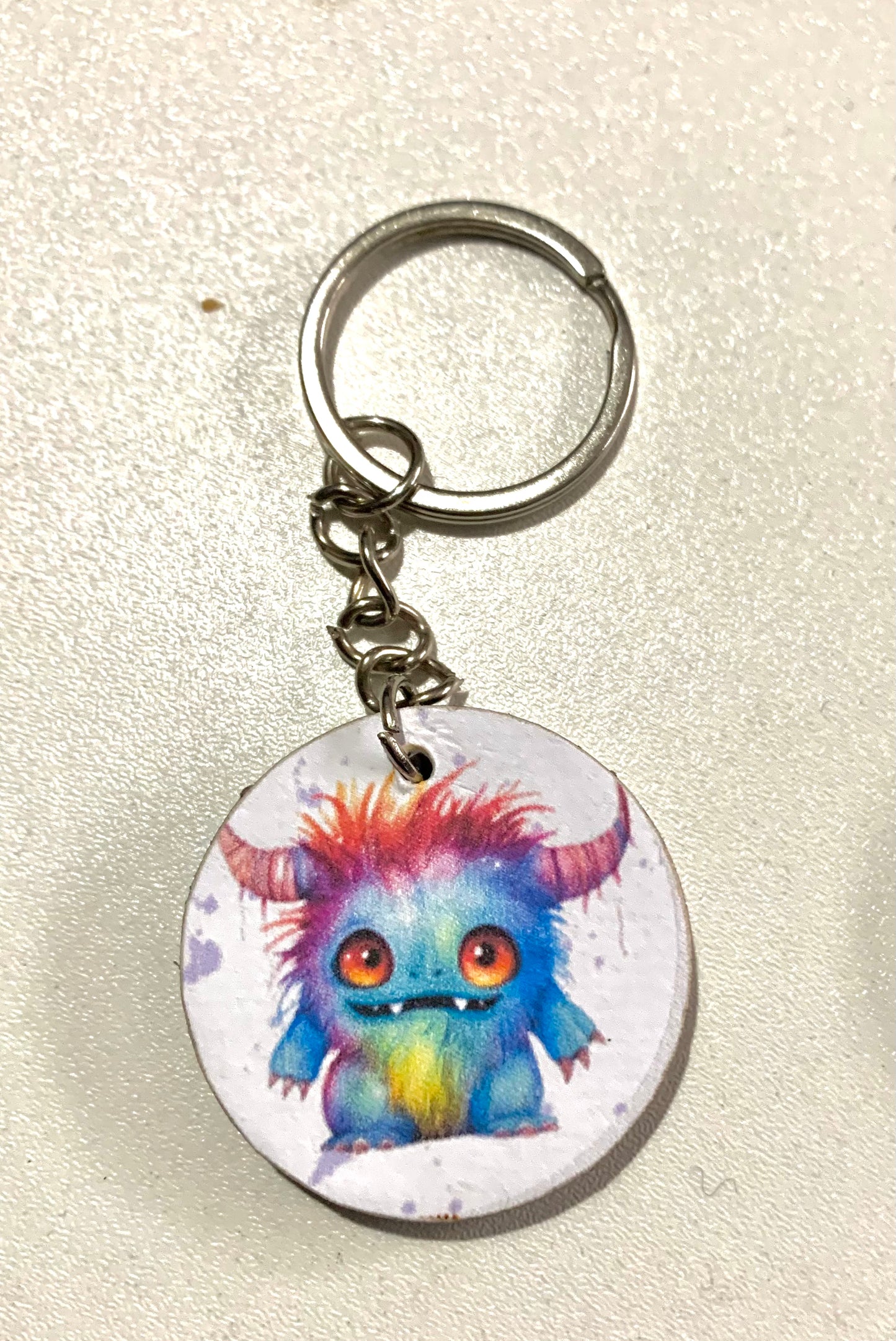 Cute monster keyrings